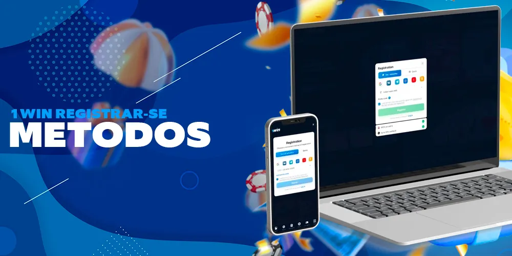 Métodos de registro de conta pessoal